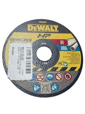 DeWalt 4.5" Fast Cut-Off Wheel Power Tool Accessory, New